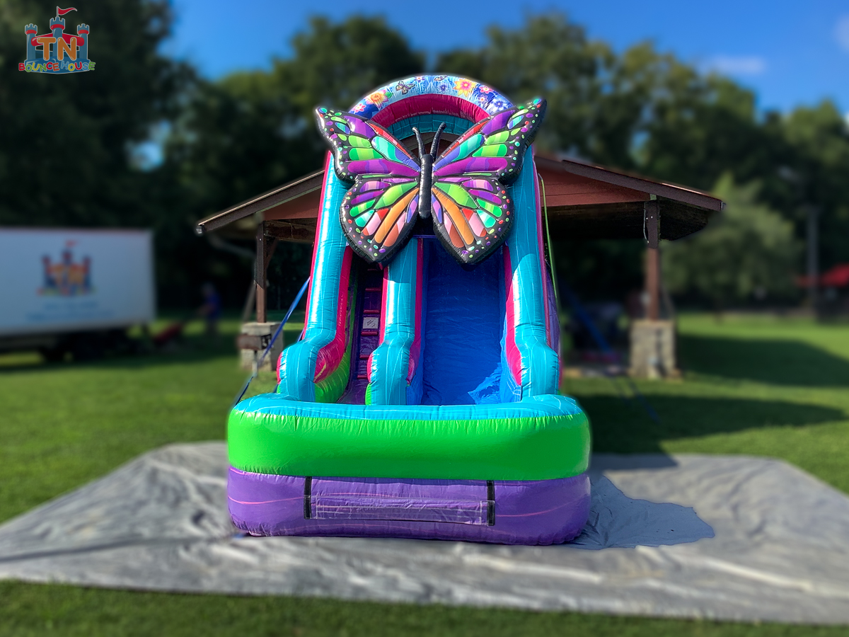 Butterfly Inflatable Water Slide