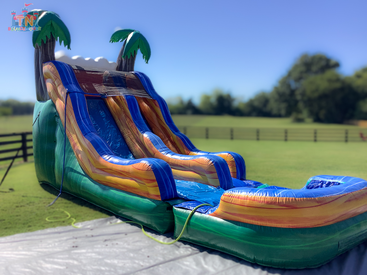 Tropical Wave Water Slide